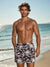 Sinsay Men's Brown & Beige Striped Swimming Shorts |Sinsay In Lebanon