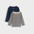 Sinsay Baby Boy Navy & Beige 2-Pack Long Sleeve Blouse