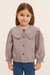 POMPdeLUX Girl's Brown/Pink Crowbar Long-Sleeve Shirt |POMPdeLUX in Lebanon