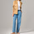 Sinsay Women's Light Blue Denim Wide Leg Jeans
