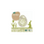 Duni White/Green 33 x33cm Tissue Napkins | Duni in Lebanon