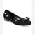Things Ii Come Women's Black London Luxurious Embellished Ballet Flats