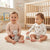 Sinsay Baby Girl's Beige & Cream Pack Of 2 Wrap-Style Bodysuit