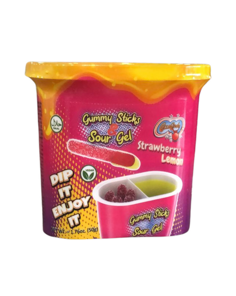 Coco Candy Gummy Sticks & Sour Gel 50gr