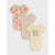 Sinsay Girl's Multicolor Short Sleeve 3 Pack Bodysuit