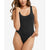 Maidenform Women's Black Smoothing Seamless Bodysuit