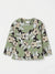 Zara Girl's Sage Green Printed Blouse | Zara In Lebanon