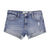 RE Generation Girls' Light Blue Distressed Denim Shorts | RE Generation in Lebanon