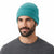 Charter Club Men's Teal Cashmere Ribbed Beanie Hat