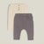 Sinsay Baby Boy's Gray & Nude 2-Pack Elastic Waistband Sweatpants