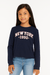 S.Oliver Girl's Navy Long-Sleeve Blouse |S.Oliver in Lebanon