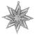 SD Pack Of 1 Christmas 3D Star Pendant Glitter | SD In Lebanon
