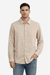 Celio Men's Beige Textured 2-pockets Long Sleeve Over Shirt | Celio In Lebanon