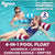 Aqua 4-in-1 Monterey Hammock Pool Float & Water Hammock|Aqua In Lebanon