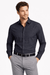 Celio Men's Navy Blue Micro-Dot Long Sleeve Shirt | Celio in Lebanon