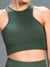 Sinsay Women's Olive Green Ribbed Tank Top | Sinsay In Lebanon