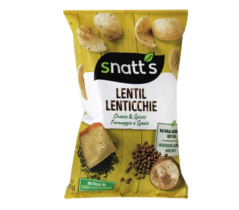 Snatt's Lentil Chips Cheese & Herbs 28gr