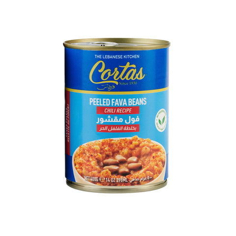 Cortas Peeled Fava Beans Chili Recipe 400g