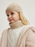 Reserved Baby Girl's Beige Embroidered Cap | Reserved In Lebanon