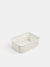 Sinsay Cream Plastic Storage Basket 23,5x17,7x8,5 cm | Sinsay In Lebanon