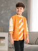 Sinsay Boy's Orange Ribbed Edges Jacket | Sinsay In Lebanon