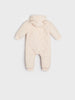 Sinsay Fox & Bunny Baby Girl's Beige Insulated Snow Overall | Sinsay In Lebanon