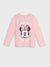 Sinsay Girl's Light Pink Disney Minnie Mouse Long Sleeve Blouse | Sinsay In Lebanon