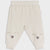 Sinsay Baby Boy's Cream Graphic Printed Elastic Sweatpants
