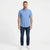 Polo Ralph Lauren Men's Light Blue Short-Sleeve Shirt