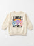 Zara Girl's Off White Printed Sweatshirt | Zara In Lebanon