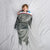 Sinsay Boy's Grey Plush Material Open Mouth Design Full Body Warmth Blanket