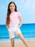 Sinsay Girl's White Embroidered Short | Sinsay In Lebanon