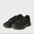 Black sneakers on a white background