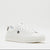 U.S. Polo Assn Women's White Tiggy GLB 4FX Lace-Up Sneakers