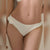 Sinsay Women's Off White Simple Flower Bikini Brief