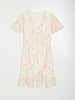 Sinsay Women’s Cream Floral Wrap Dress | Sinsay in Lebanon