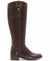 I.N.C. International Concepts Women's Dark Brown Fawne Leather Knee-High Boots