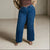 Sinsay Women's Dark Blue Wide Legs Plus Size Denim Jeans
