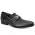 Calvin Klein Men's Black Leather Jameson Slip-On Loafers