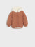 Sinsay Baby Girl's Brown Faux Fur Hooded Jacket|Sinsay In Lebanon