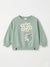 Zara Girl's Light Green Printed Sweatshirt | Zara In Lebanon