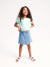Reserved Girl's Mint Green Soft Casual T-Shirt | Reserved in Lebanon