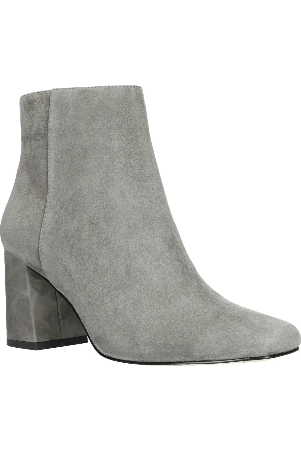 Bella Vita Women's Gray Suede Wilma Bootie