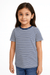 Epic Thread Girl's Navy Striped T-Shirt | Epic Thread In Lebanon