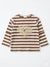 Zara Baby Boy's White & Brown Printed Blouse | Zara In Lebanon