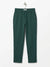 Emporio Armani Women's Dark Green Elastic Waist Pant | Emporio Armani In Lebanon