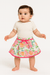 Boboli Baby Girl's Floral Mini Skirt| Boboli in Lebanon