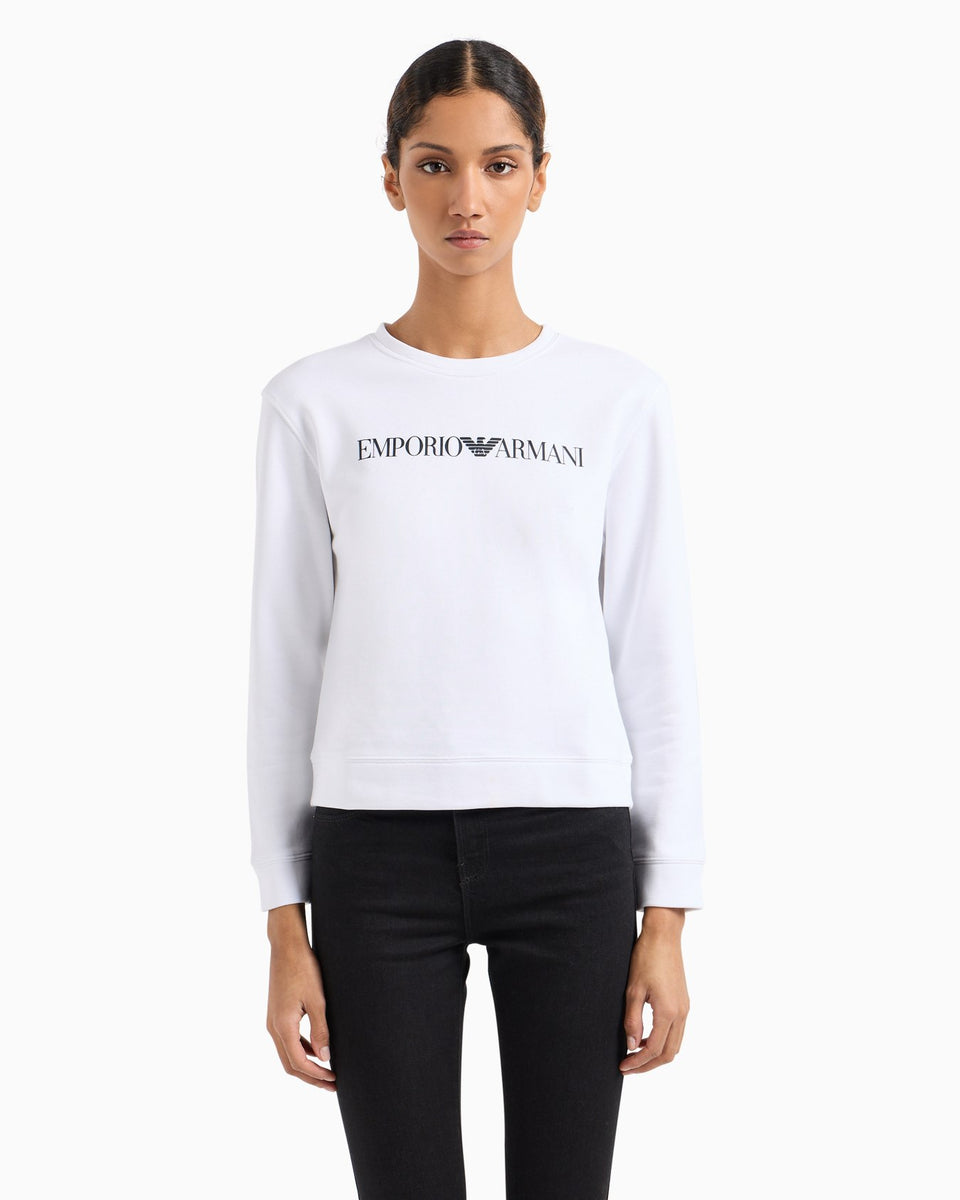Emporio Armani Women's With Logo Printed Sweatshirt| Emporio Armaniin Lebanon