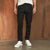 Sinsay Men's Black Side Flap Pockets Cargo Pant
