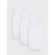 Sinsay Girl's White 3-Pack Plain Sleeveless Bodysuit